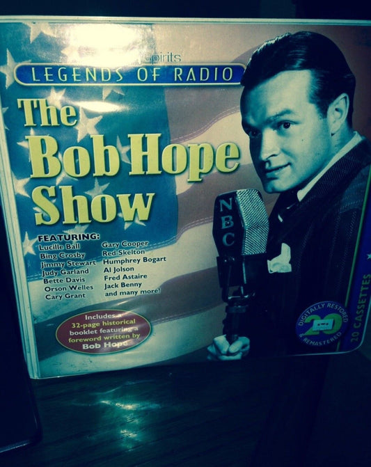 Ledgens of Radio-The Bob Hope Show- 20 cassettes, 20 Hours-40 Episodes