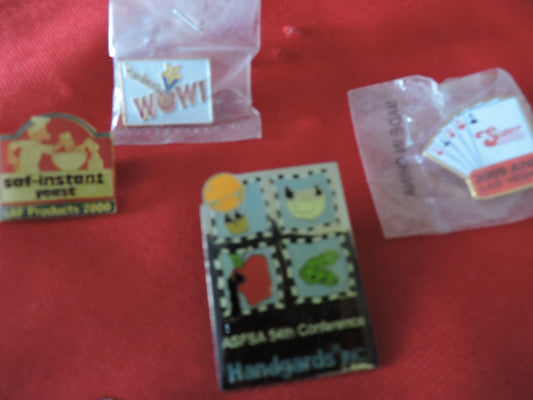 SCHOOL FOOD SERVICE CONFERENCE PINS--lot of 15 pins