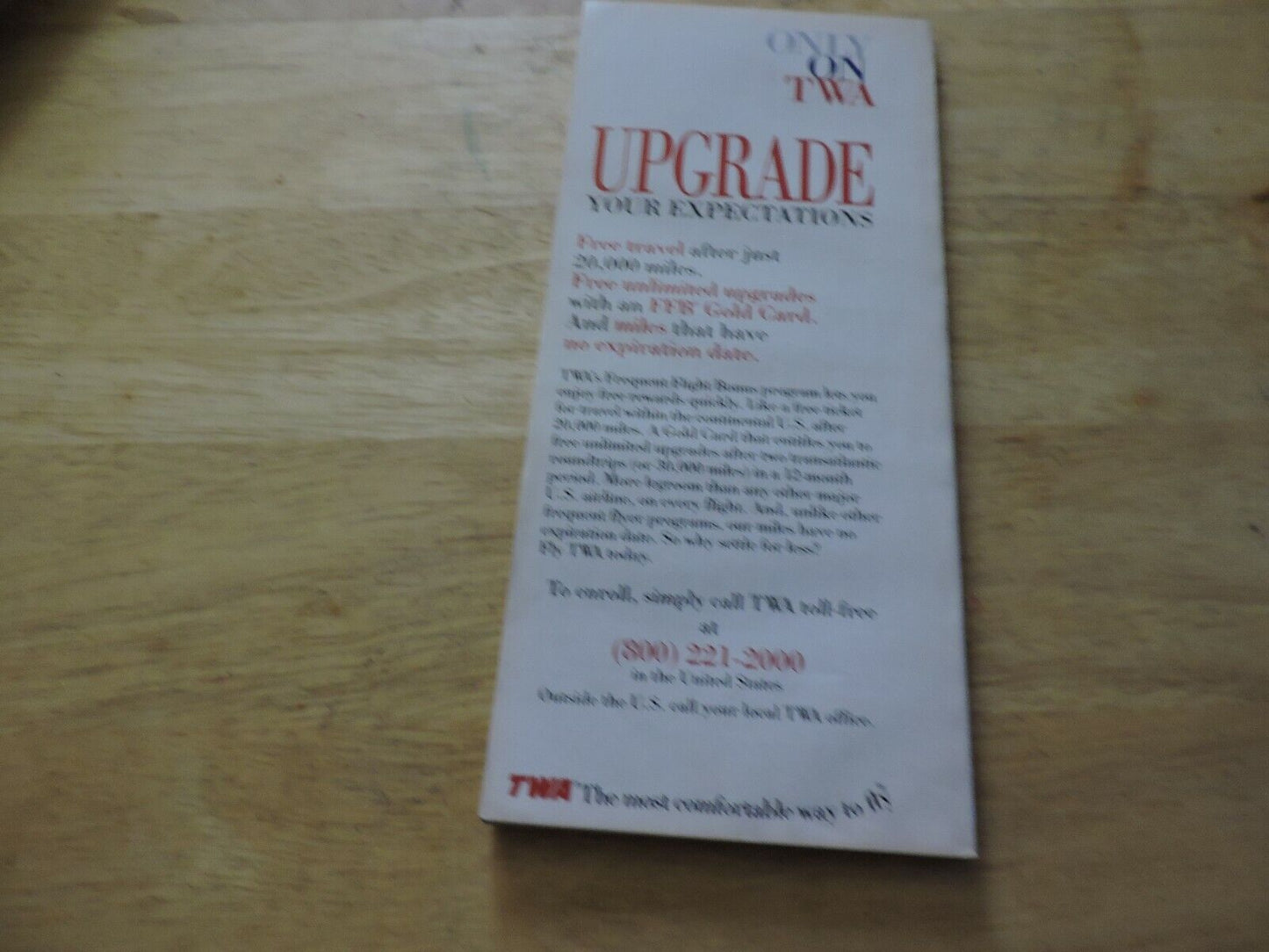 TWA Worldwide Timetable Effective SEPTEMBER 8, 1993