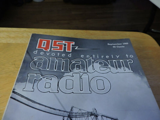 QST AMATEUR RADIO MAGAZINE SEPTEMBER 1965
