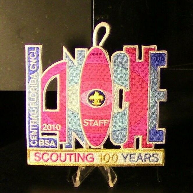 Camp La No Chi, Central Florida Council: 2010 Scouting 100 Years Button Patch