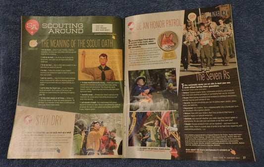 BSA-Boy's Life January 2017 Issue Features Snowmobiling