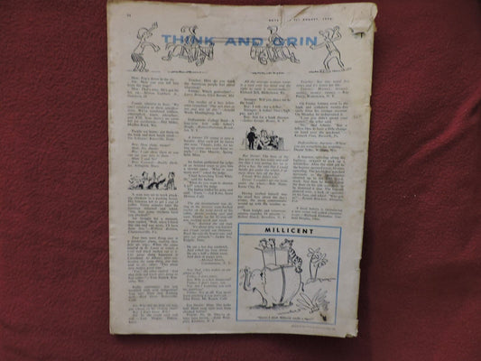 BOYS LIFE MAGAZINE August 1956 VINTAGE