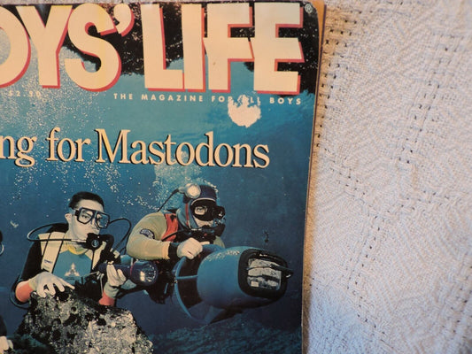 BSA: BOYS' LIFE Magazine, NOVEMBER 1993 Printing (Diving)