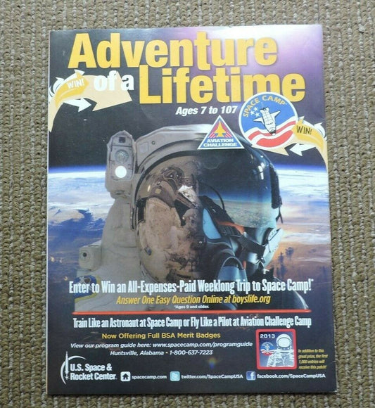 Boys Life Magazine*Boy Scouts Magazine*  February 2013 Issue