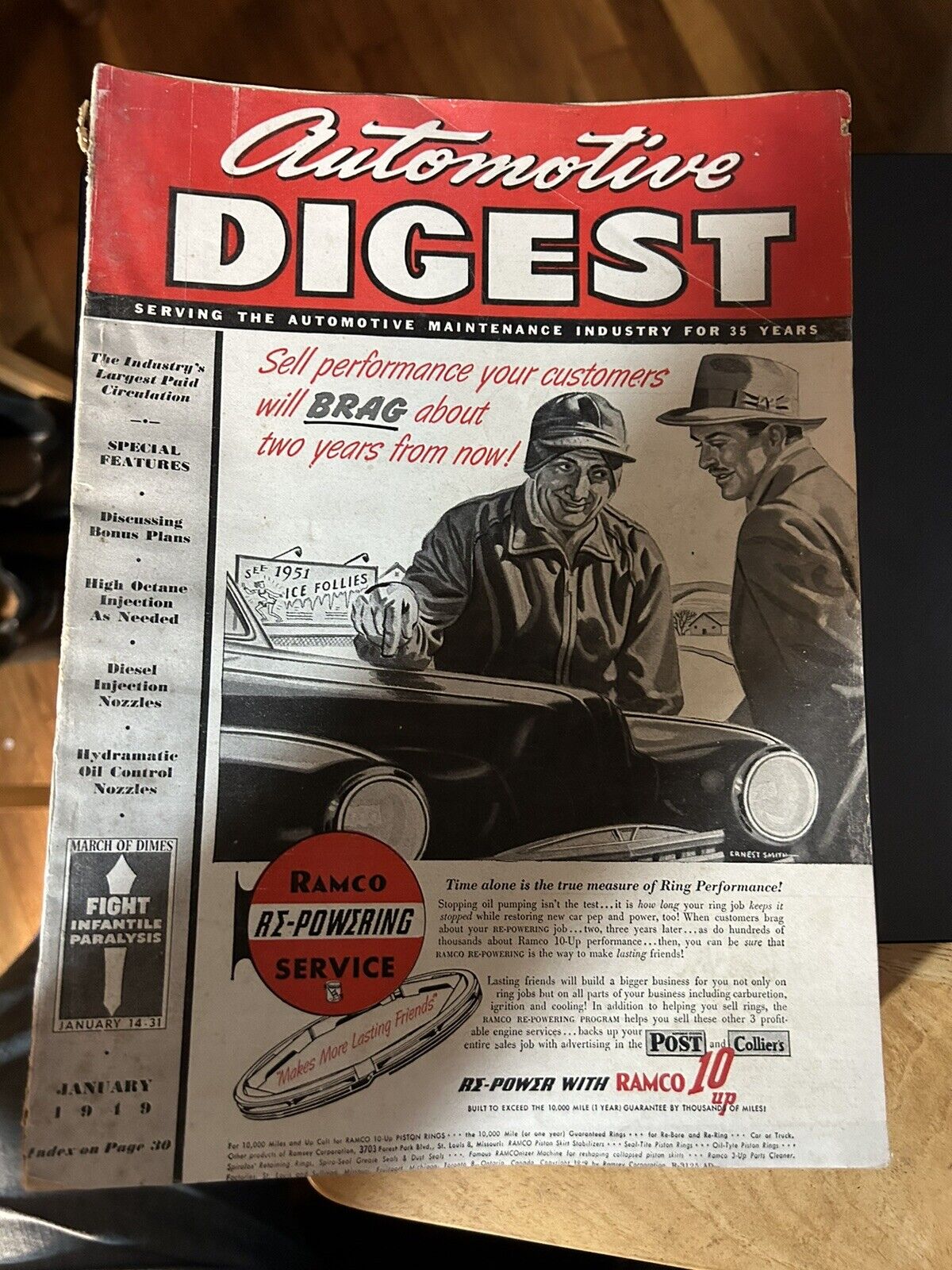AUTOMOTIVE DIGEST MAGAZINE, JANUARY 1949