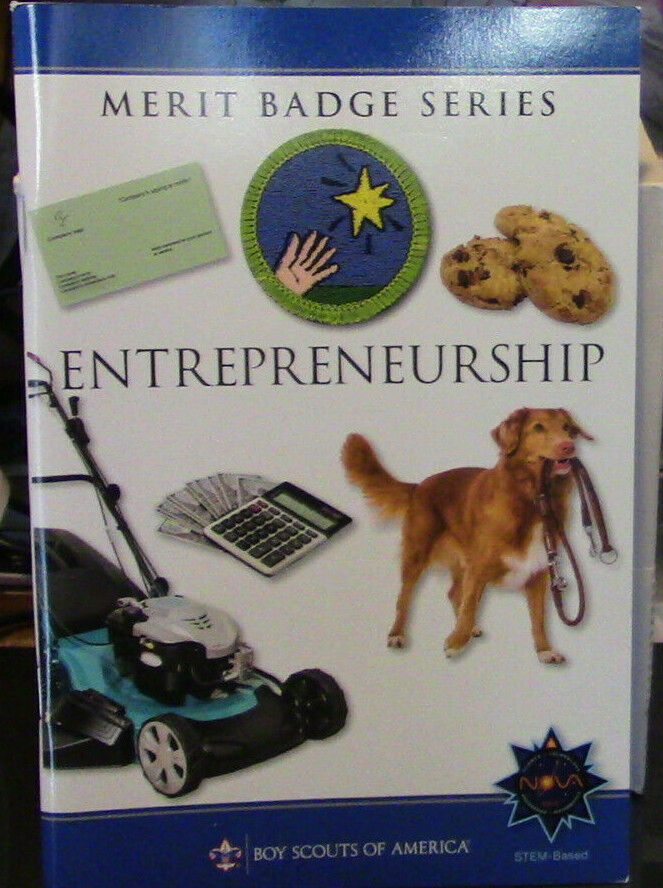 BSA-Merit Badge Series "Entrepreneurship" Current Printing