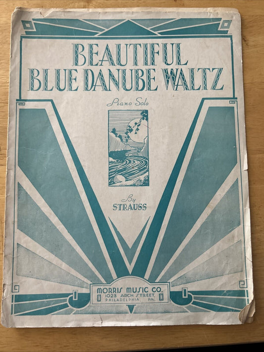 Beautiful Blue Danube Waltz Sheet Music