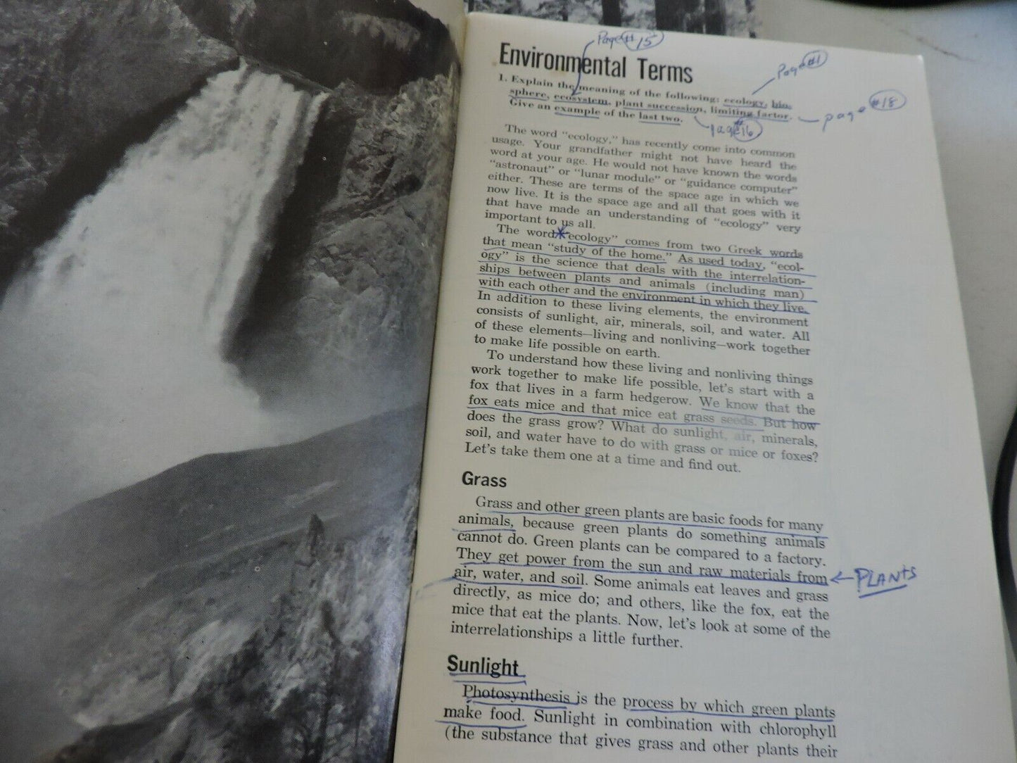 Boy Scouts of America Merit Badge Series Enviromental Science 1973