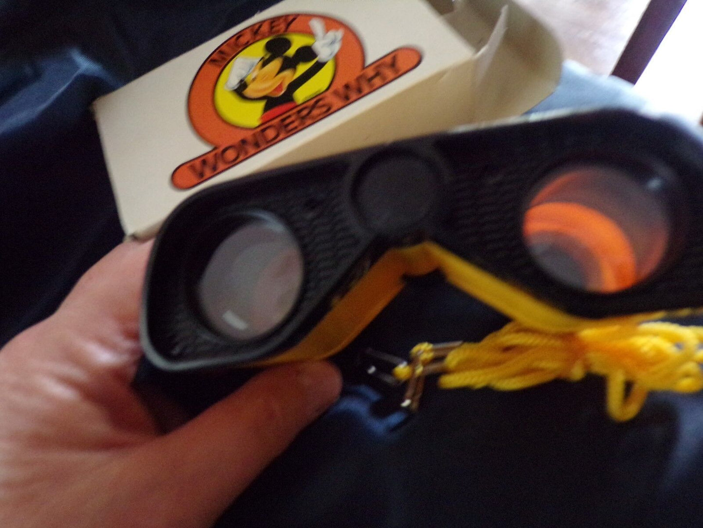 Binoculars  "Mickey Wonders Why"