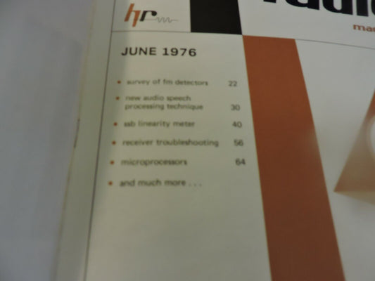 HAM RADIO MAGAZINE JUNE 1976