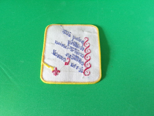 BSA Scout-O-Rama Southern Sierra Council Patch