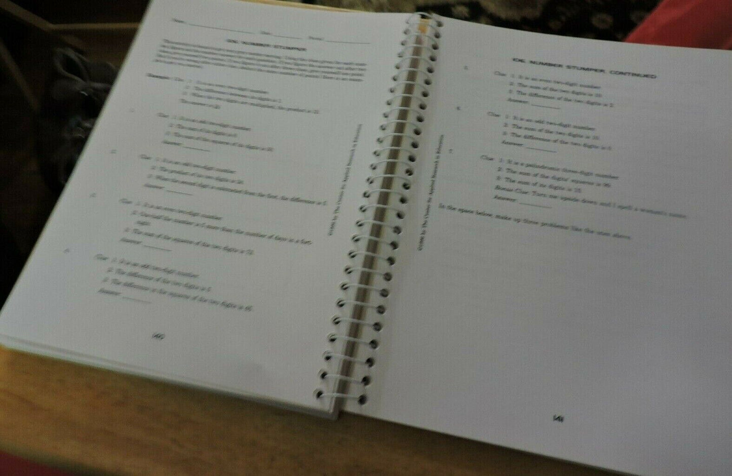 BRAIN GAMES! READY-TO-USE ACTIVITIES THAT MAKE THINKING FUN FOR GRADES 6-12