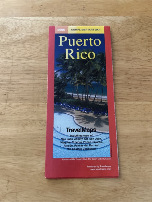 Peurto Rico Travel Map 2006