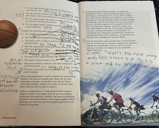 BSA MERIT BADGE SERIES:  PERSONAL FITNESS  2013