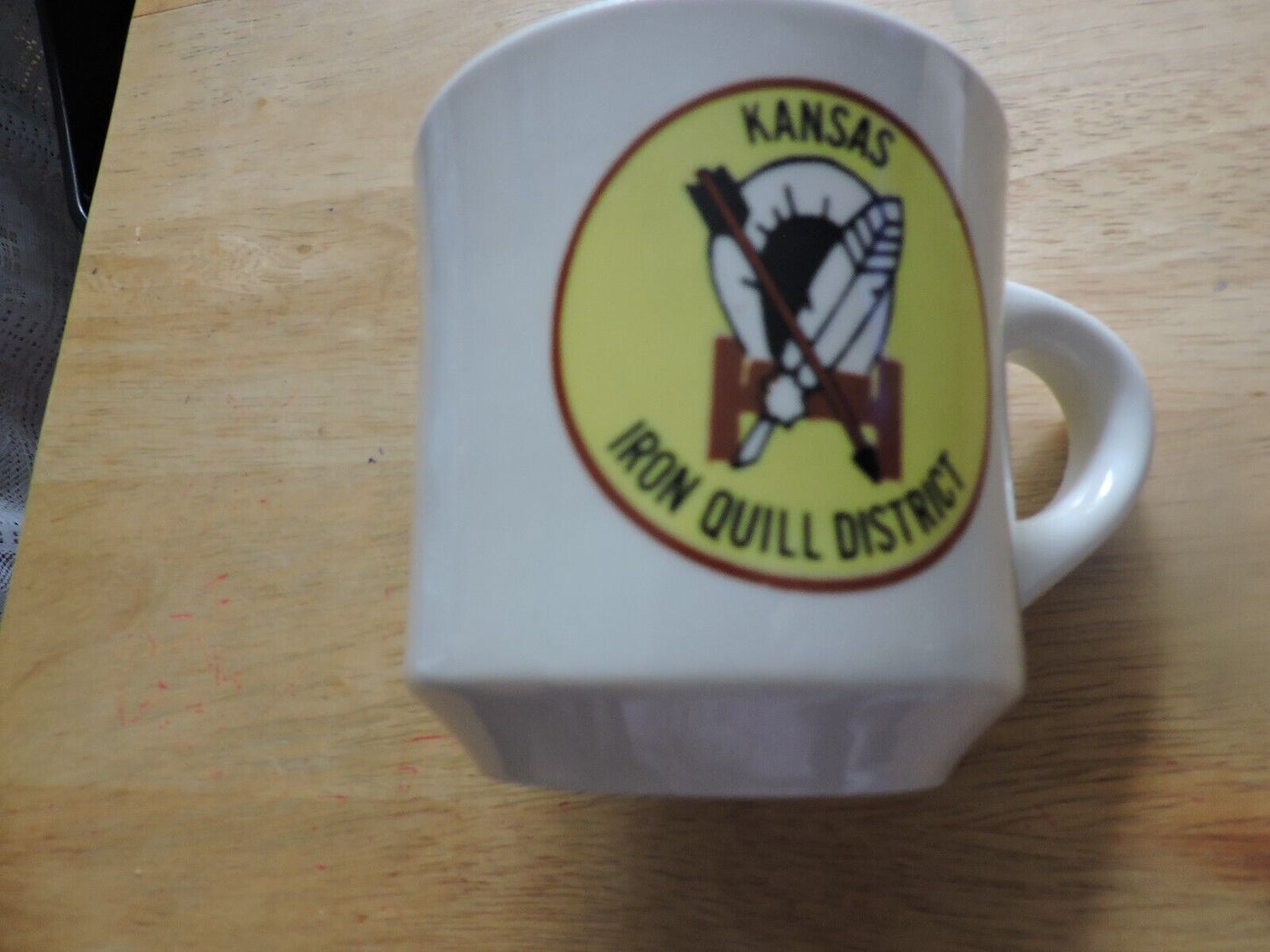 BOY SCOUT: KANSAS IRON QUILL DISTRICT COFFEE MUG