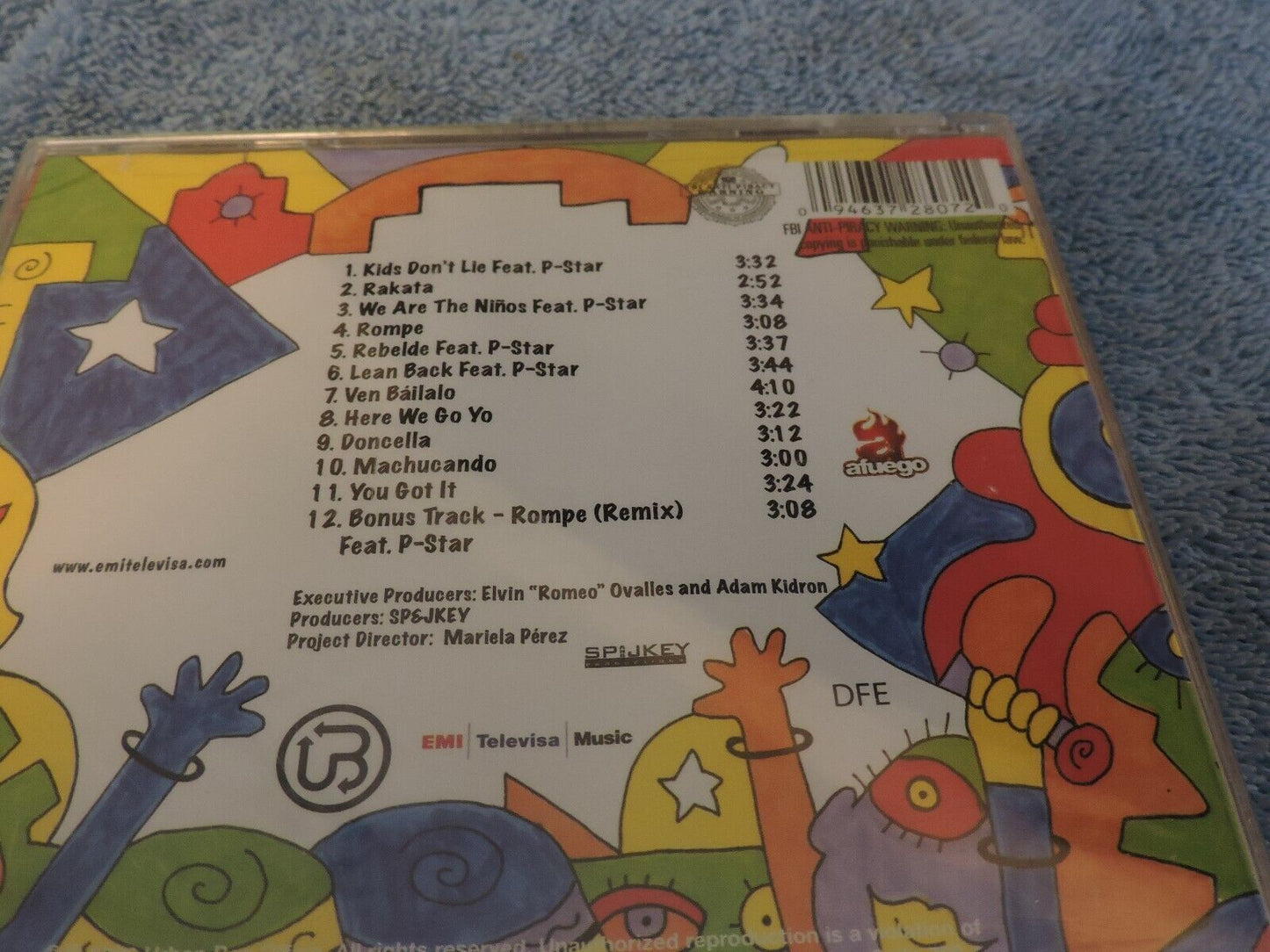 As Seen On TV "Ninos" Volume 2 Music CD