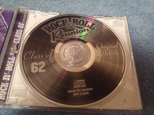 Rock n' Roll Reunion: Class of 62 by Various Artists (CD, 1997, Madacy)