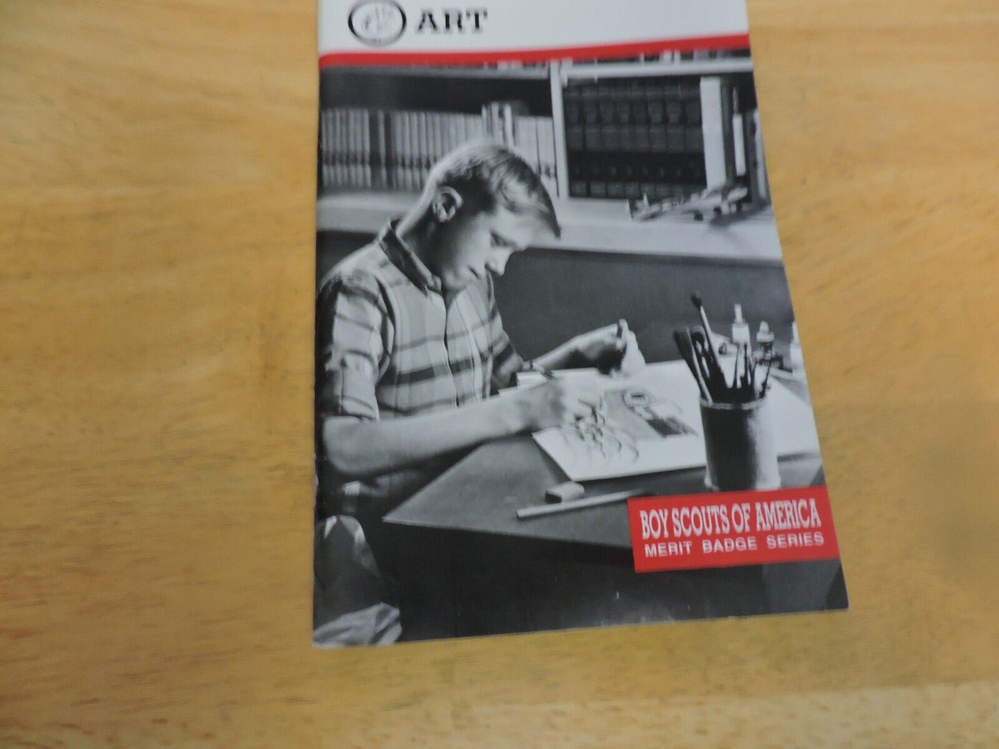 BOY SCOUTS OF AMERICA ART  MERIT BADGE BOOK, 1968