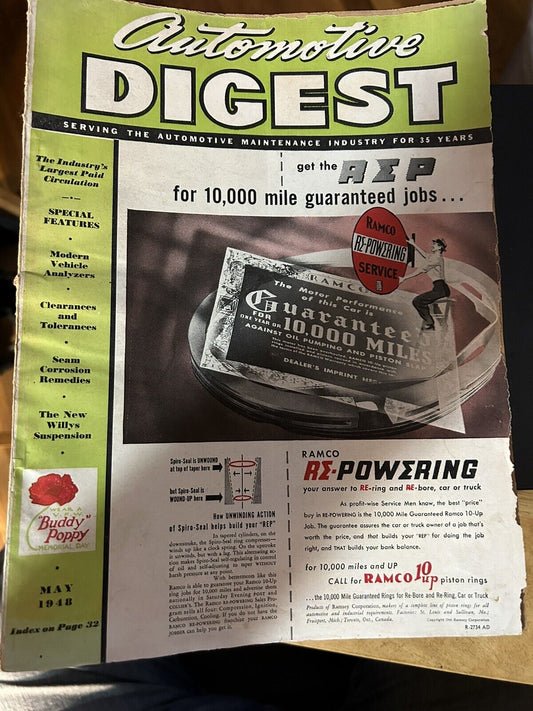 AUTOMOTIVE DIGEST MAGAZINE, MAY 1948
