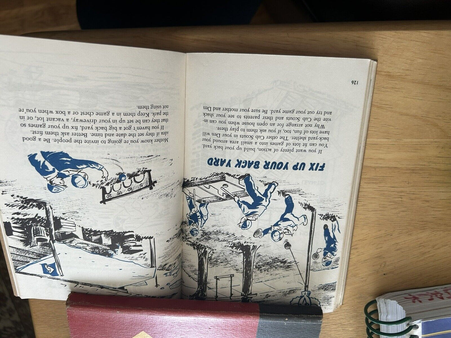 BEAR CUB SCOUT BOOK 1954 (previously owned and used)
