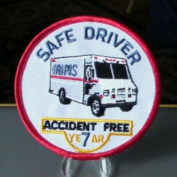 "Safe Driver" Accident Free for 7 Years Patch