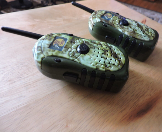BASS PRO SHOPS TOY WALKIE TALKIES BATTERY OPERATED-SET OF TWO