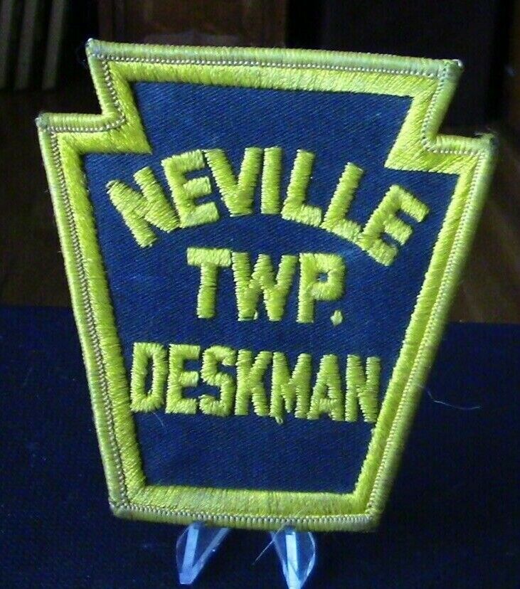 Company Closed: Neville Twp. Deskman Patch