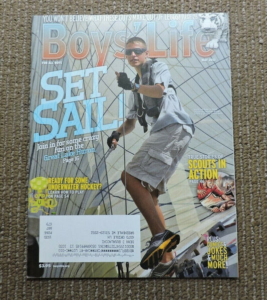Boys Life Magazine*Boy Scouts Magazine*  May 2013 Issue