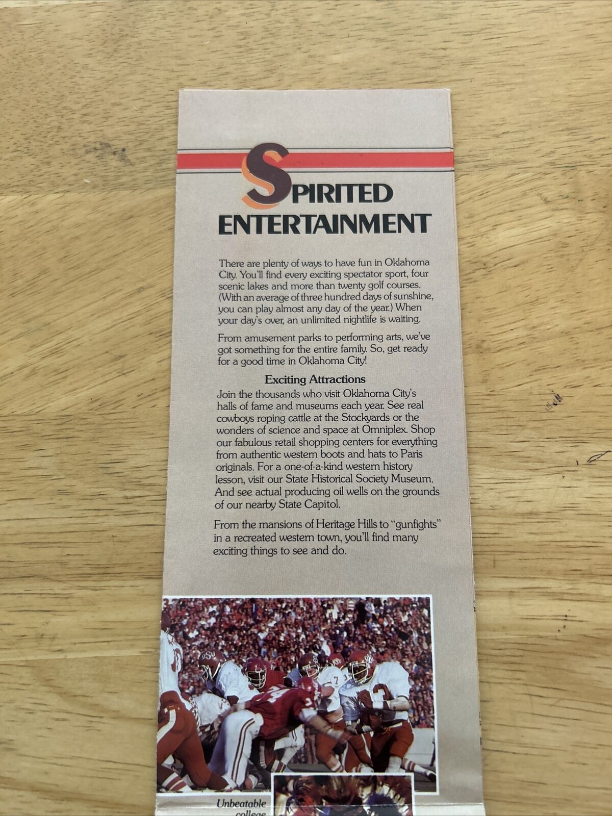 OKC Map and Pamphlet