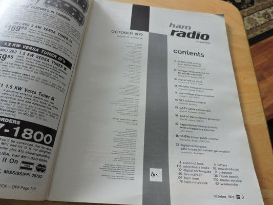 HAM RADIO MAGAZINE OCTOBER 1979