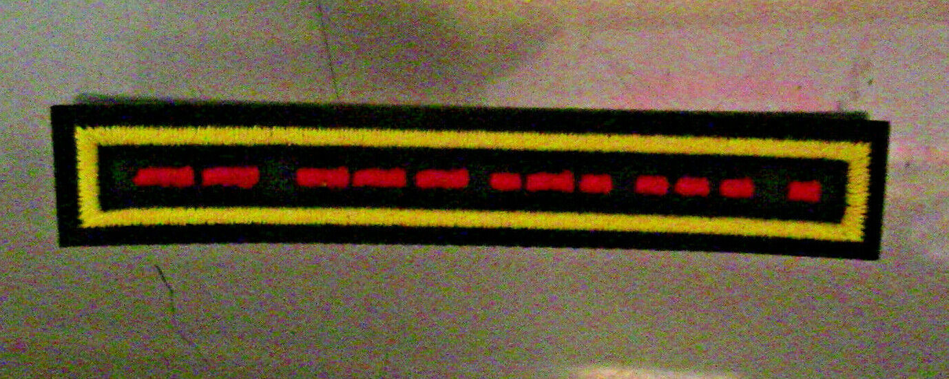 BSA: Sea Scouts "Ham Radio Operator (Morse Code) Uniform Strip" (Brand New)