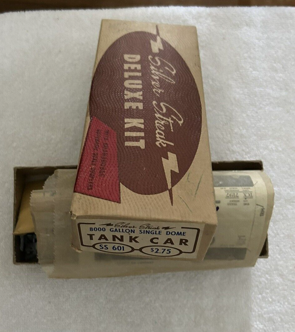 SILVER STREAK-8000 GALLON SINGLE DOME TANK CAR-SS601--TEXACO