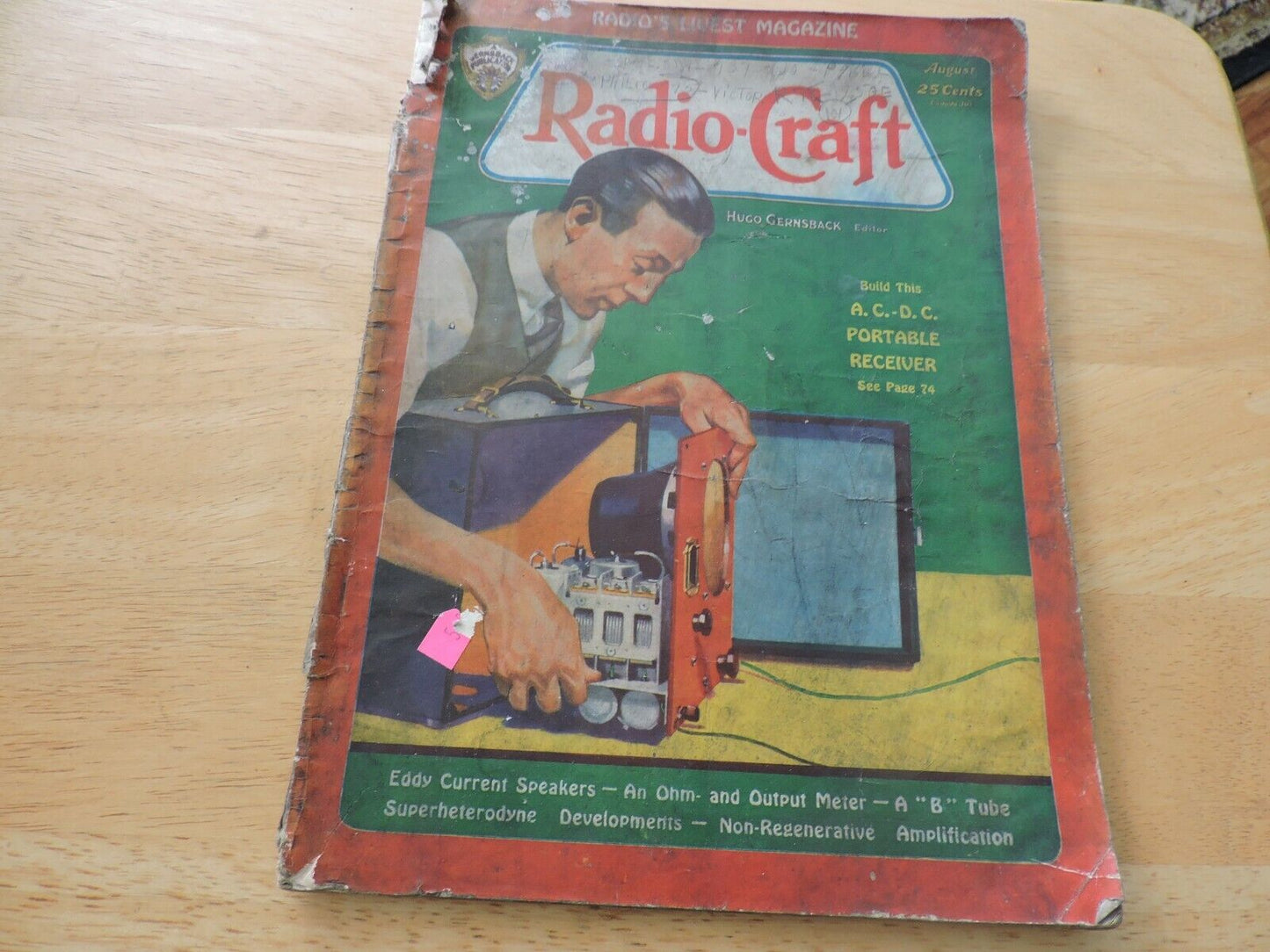 RADIO CRAFT MAGAZINE AUGUST 1932