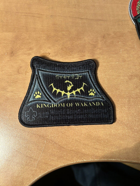 World Scouting Patch: 25th World Scout Jamboree, Korea 2023-Kingdom of Wakanda