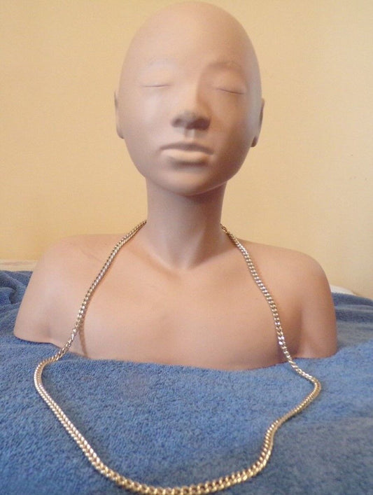 Silver Chain Link Necklace (20