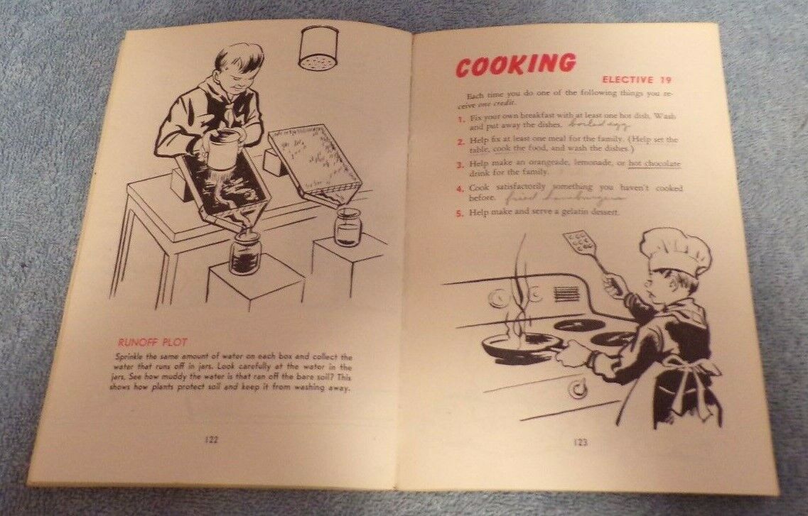 Wolf Cub Scout Book 1954 Printing