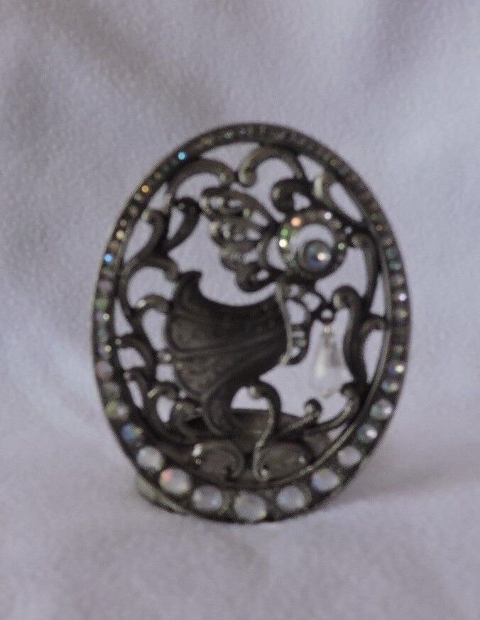 Angel Themed Pewter Votive Candle Holders