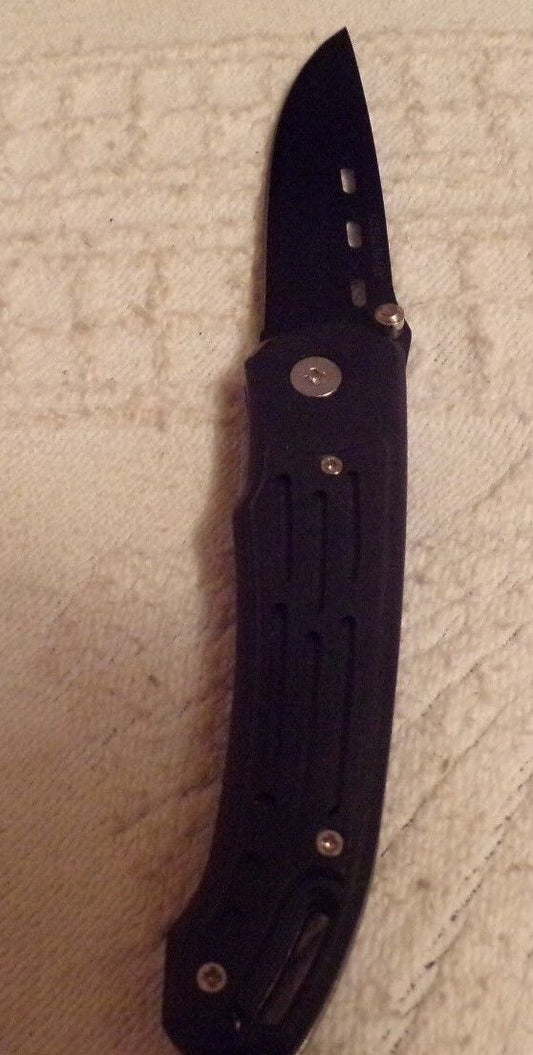 Frost Cutlery Pocket Knife (Black) Locking Blade