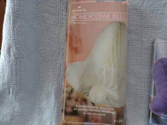 VINTAGE HALLMARK HONEY COMB BELL---1980 & 1984