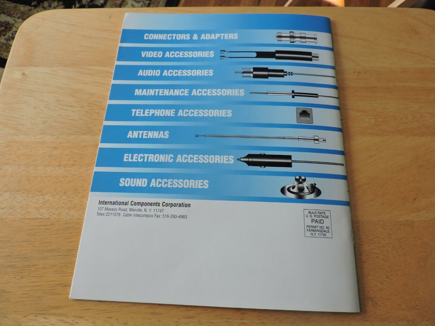 ACCESSORIES CATALOG INTERNATIONAL NO 196 1995