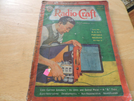 RADIO CRAFT MAGAZINE AUGUST 1932