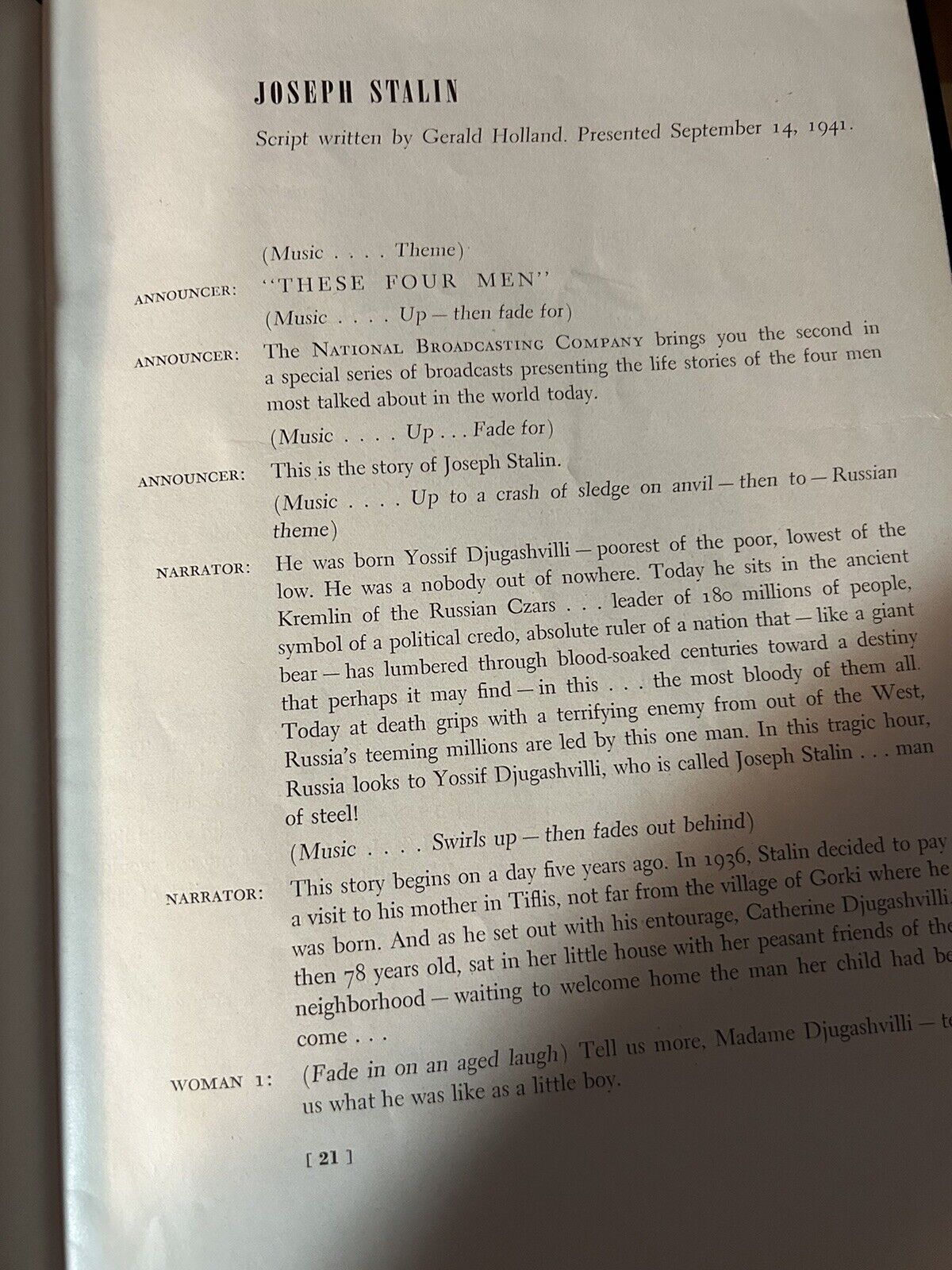 These Four Men: Churchhill, Stalin, Hitler & Roosevelt (Radio Dramatizations)