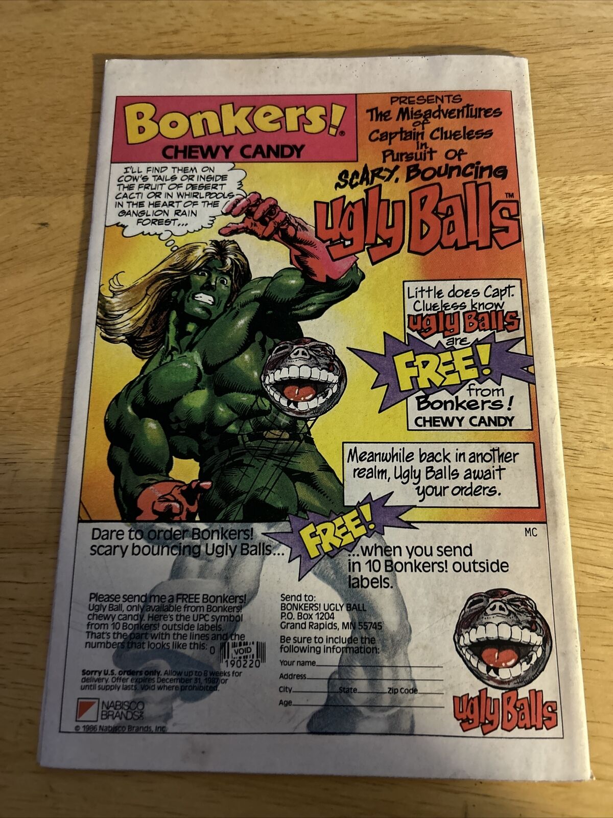 PSI Force New Univers Marvel Comic, issue # 7, May 1987
