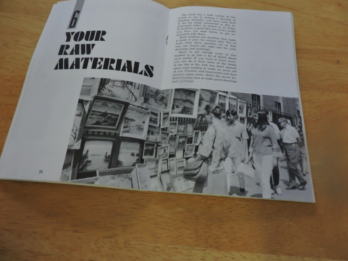 BOY SCOUTS OF AMERICA ART  MERIT BADGE BOOK, 1968