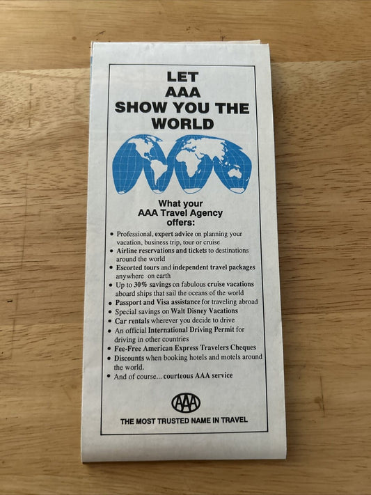 The Carribbean Central and South America Map by AAA