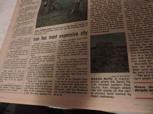 Cappers Magazine, Topeka, Ks: Aug. 1, 1989 Edition Featuring: Bicyclists