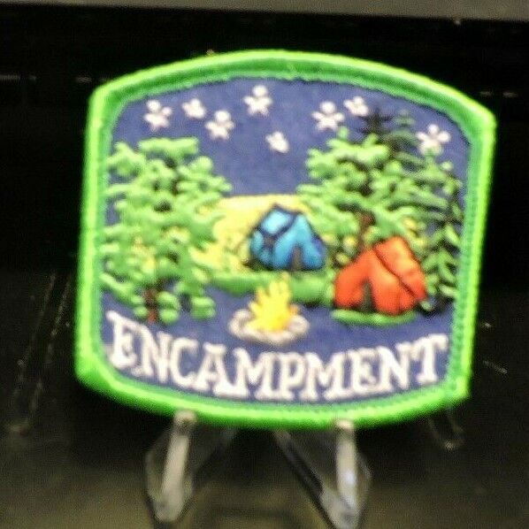 Girl Scout Encampment Patch