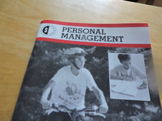 BOY SCOUTS OF AMERICA:  PERSONAL MANAGEMENT  MERIT BADGE BOOK, 2007