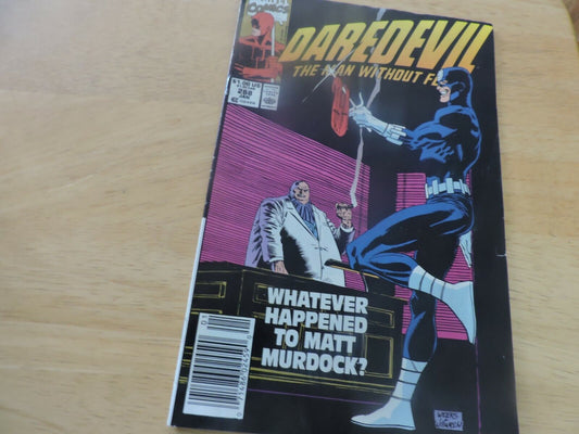 : DAREDEVIL THE MAN WITHOUT FEAR January 1991 #288